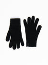 Rusty Hold Up Gloves in black, featuring a sleek and minimalist design.