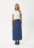 Afends Chichi- Denim Midi Skirt