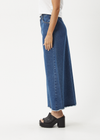 Afends Chichi- Denim Midi Skirt