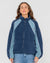 Rusty Two Tides Zip Through Sherpa Fleece