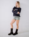 Rider Relaxed Crew Neck Knit