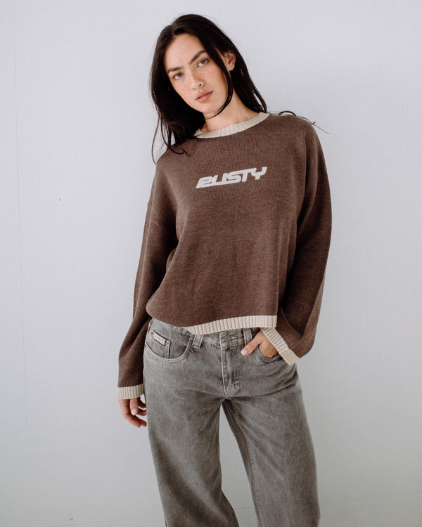 Rusty Rider Relaxed Crew Neck Knit