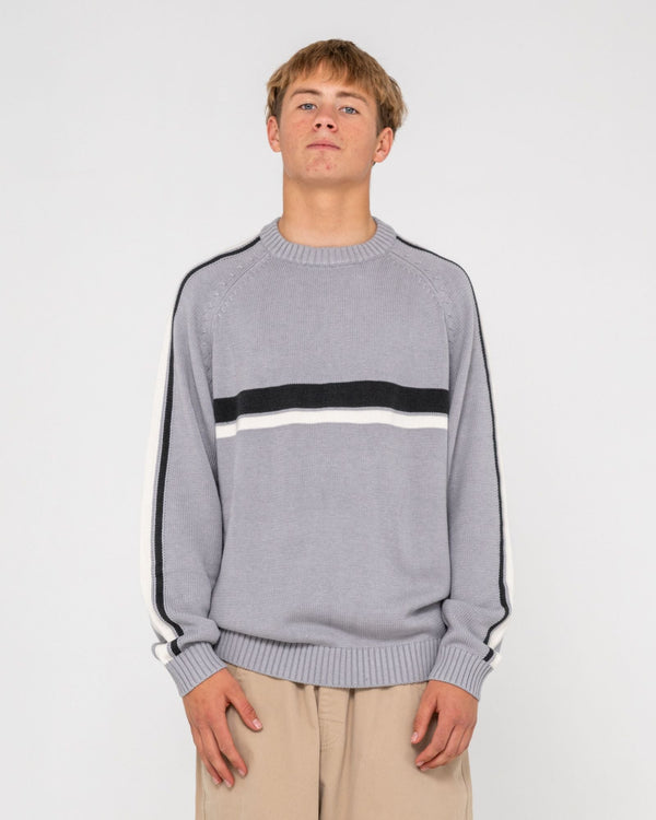 White Lines 2.0 Crew Neck Knit