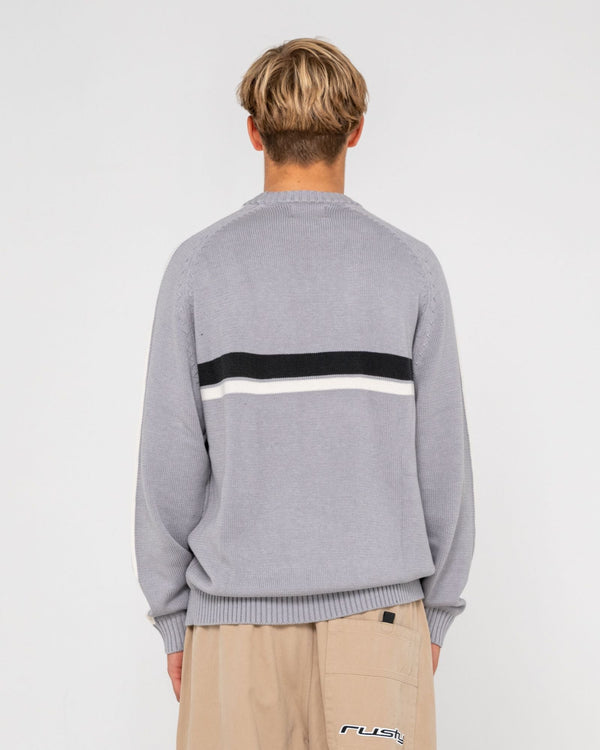 White Lines 2.0 Crew Neck Knit