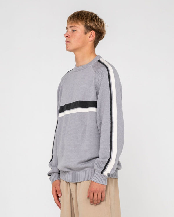 White Lines 2.0 Crew Neck Knit