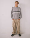 White Lines 2.0 Crew Neck Knit