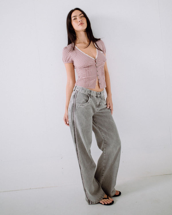Flip Mommy Low Rise Baggy Jean