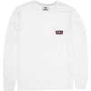 VIssla Supply Co. LS Pocket Tee -White