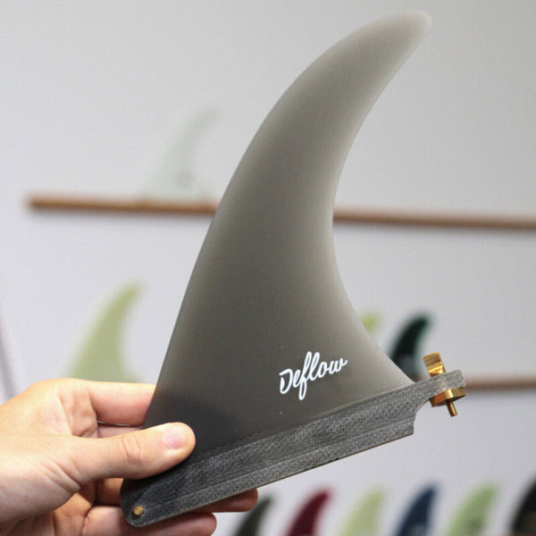 Deflow Cream longboard fin