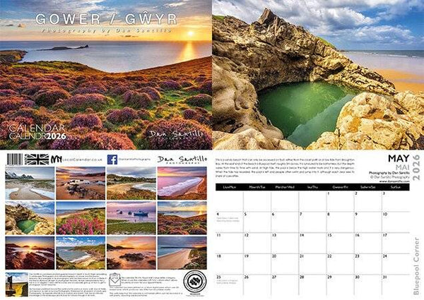 Dan Santillo Gower 2026 Calendar