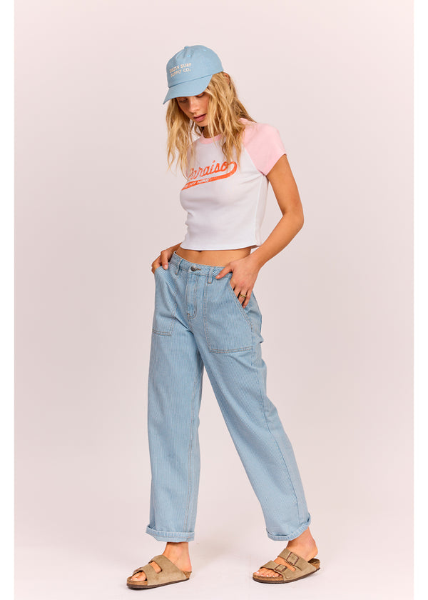 Sisstr Yours Truly Denim Cap