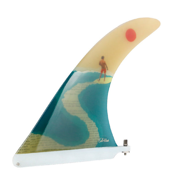 CielGlue Cream 9.75" longboard fin