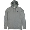 Vissla The Trip Over Hoodie in grey with logo and front pocket.