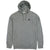 Vissla The Trip Over Hoodie in grey with logo and front pocket.