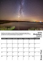Dan Santillo Gower by Night 2026 Calendar
