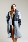 White Water Adult Hard Shell Robe - Grey