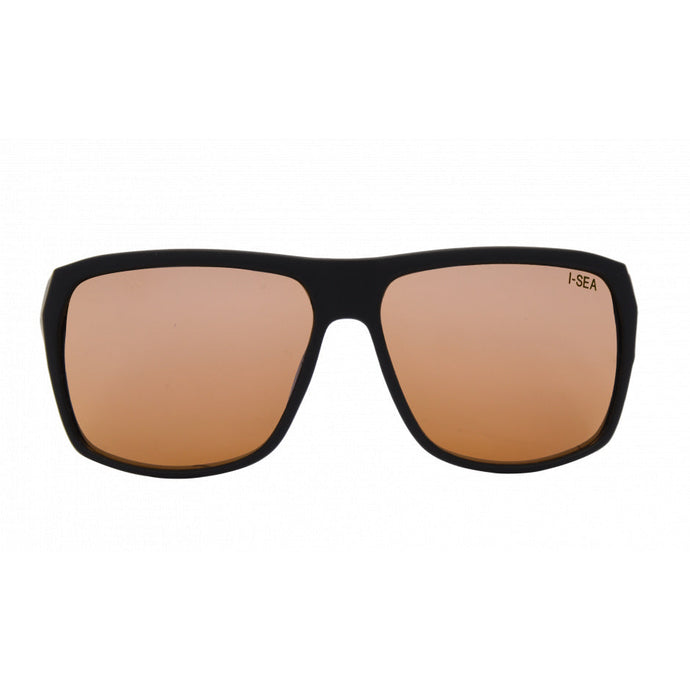 I-Sea Nick I Waterman - Black Rubber/Copper Mirror Polarised