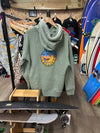 Love Waves Fluro print Hoodie