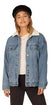 Sisstrevolution Strummin Sherpa Jacket - Blue Wash