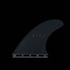 Deflow LEGI ALONSO thruster fin with 'LIFE' text on black surface.