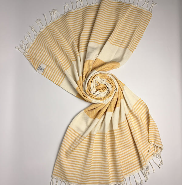 WeaviCo Stripe Turkish Towel – 100% Cotton