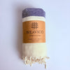 WeaviCo Diamond Turkish Towel with End Border – 100% Cotton