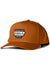 Vissla Sevens Hat in malt color with embroidered patch design.