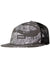 Vissla Lay Day Eco Trucker II Hat in Tiger Camo with mesh back.