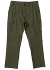 Vissla Creators Padre Cargo Eco Pant in surplus green with utility pockets.