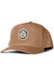 Vissla Sevens Hat in cork color with embroidered patch design.