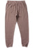 Solid Sets Eco Elastic Sweatpant in Driftwood, front view with drawstring waist.