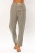 Sisstrevolution Beachwood Pant in Light Agave with drawstring waist.