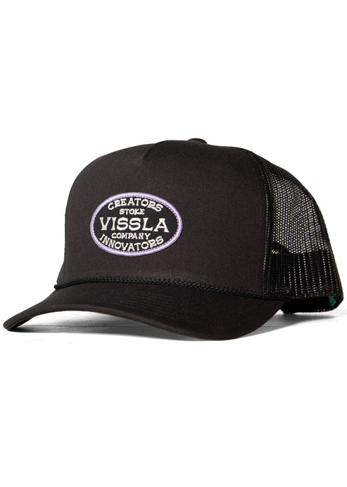 Vissla West Winds Eco Trucker Hat- Black