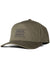 Vissla Tube Hounds Hat-SUR in olive green with embroidered logo design.