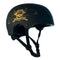 NKX brain saver helmet - black/gold pirate