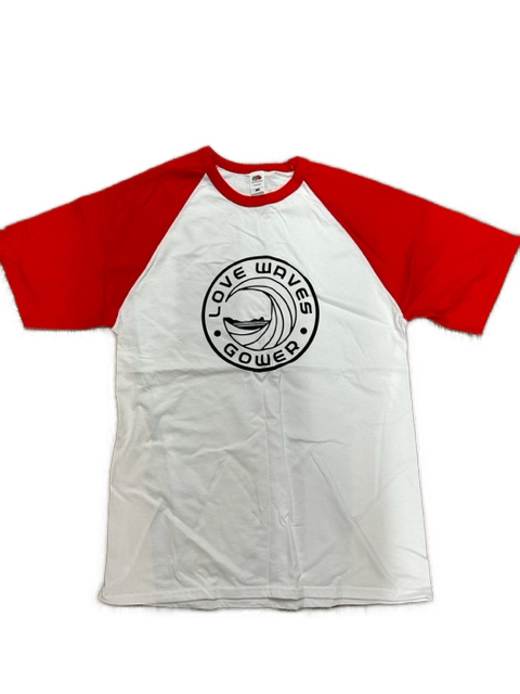 Love Waves Gower - raglan tee