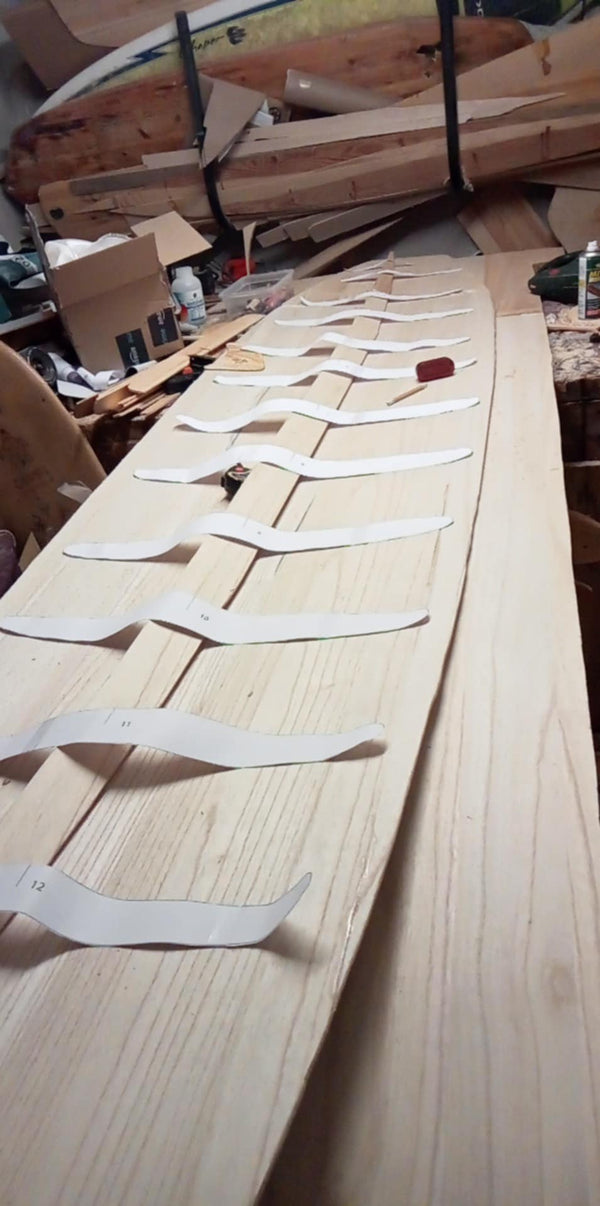 Log Flume | 9ft 4 | Longboard | Paulownia