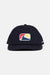 Front view of the Rusty Pipeline Dad Cap with embroidered logo design.