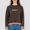 Rusty Rider Relaxed Crew Neck Knit