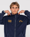 Rusty 1985 relaxed zip thru polar fleece