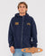 Rusty 1985 relaxed zip thru polar fleece