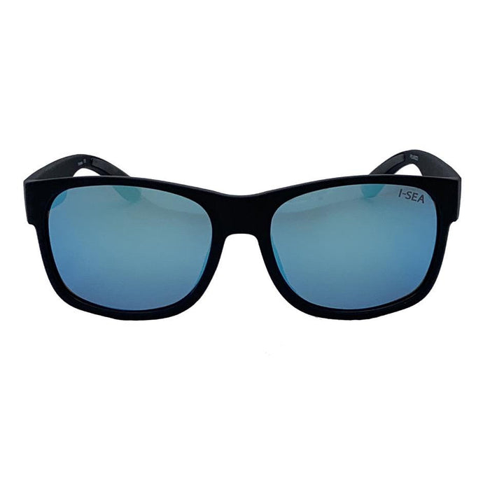 I-Sea Sunglasses Seven Seas - Black/Blue Mirror Polarized