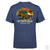 'Stacked and Stoked' T-Shirt - Heather Navy