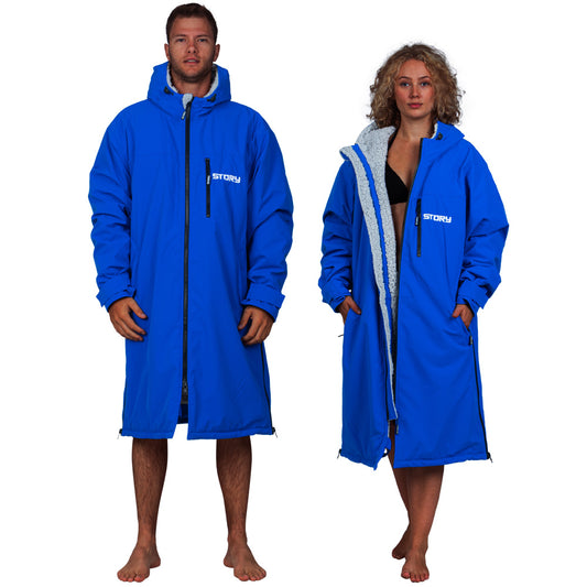 Story Change Robe - Royal Blue