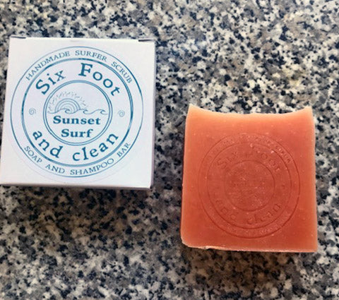 Six Foot and Clean - Sunset Surf Soap Bar