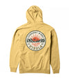 Vissla Coastal Eco PO Hoodie-Gold Coral Heather