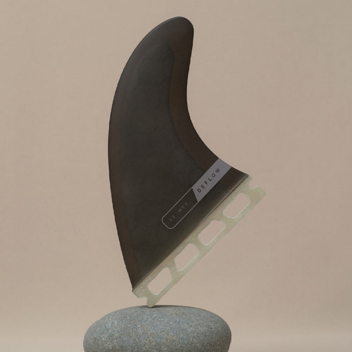 Deflow V.2 L thruster fins - black - FUT