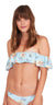 Amuse soceity Yoselyn bandeau top - aqua