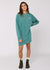 Sisstrevolution Agathe Dress - Teal Sea