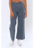 Sisstrevolution Poppy two woven cord pants- deep water